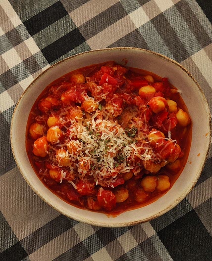 Ceci al pomodoro