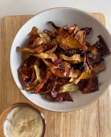pumpkin and veg crisps