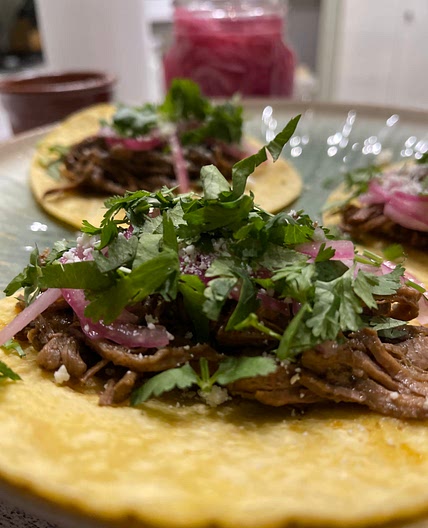 Barbacoa Beef Tacos *****