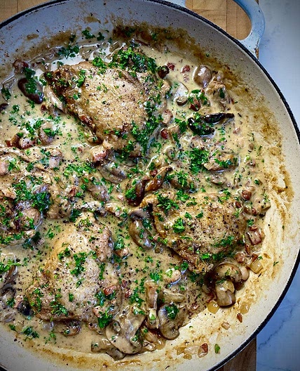 Coq Au Vin Blanc!