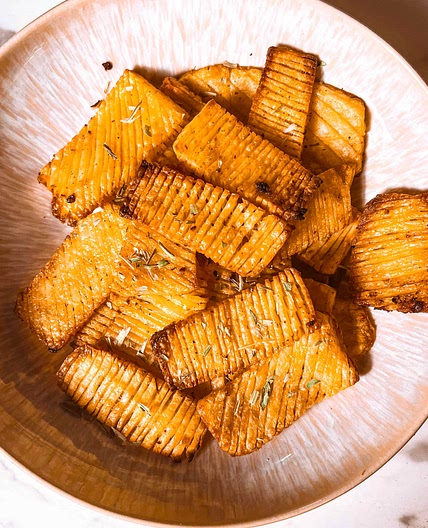 ACCORDION POTATOES