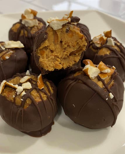 WIC Approved Pretzel Buckeyes