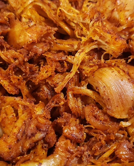 Chili Fried Chicken Thighs
