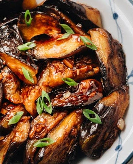 Chinese Eggplant with Garlic Sauce