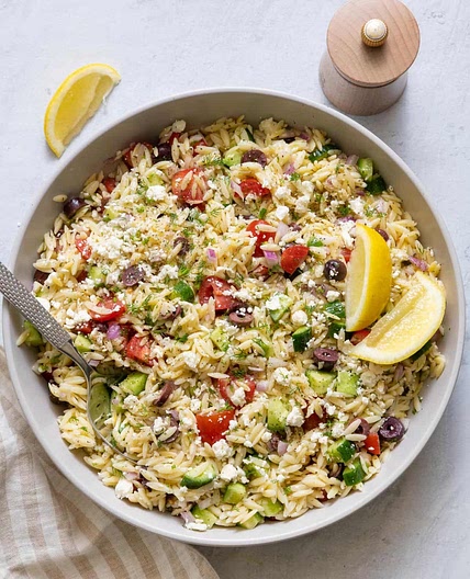 Greek Orzo Salad