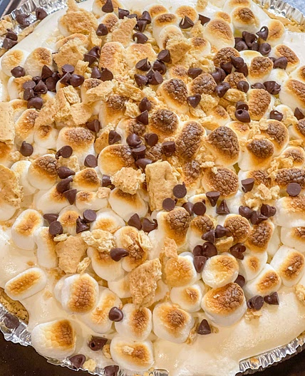 No bake s’mores pie 