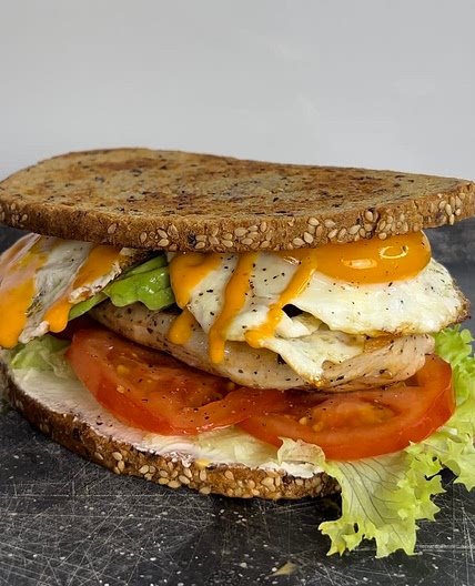 Chicken avocado sandwich
