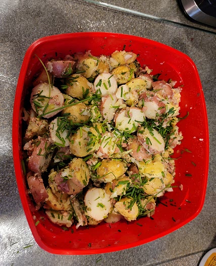 HERBED MUSTARD POTATO SALAD