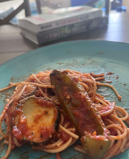 Italian squash Pasta
