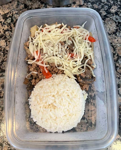 Cheesesteak in a bowl 