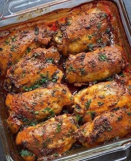 Baked Chicken Thighs