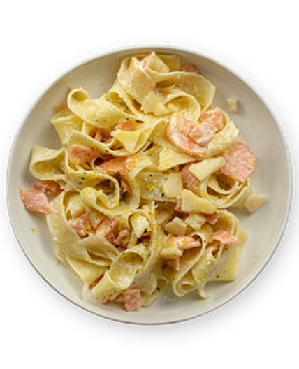 Tagliatelles saumon citron