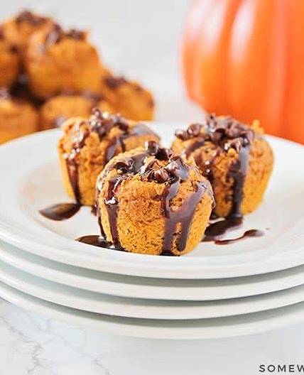 Pumpkin cookie bites