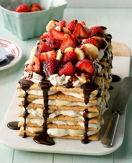 Banana split  icebox 