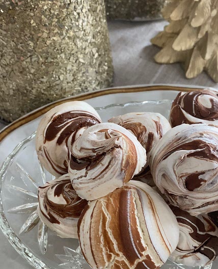 WIC Approved Nutella Meringues