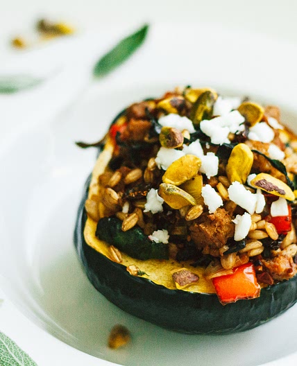 Stuffed Acorn Squash