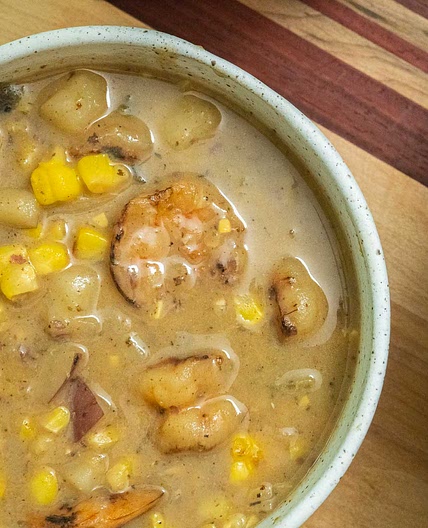 Summer Corn Chowder – Dairy Free and Gluten-Free