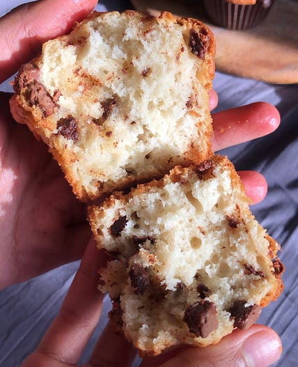 98 cal chocolate chip protein muffin