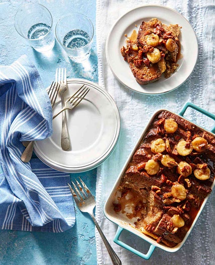 Banana Bread French Toast Casserole Recipe