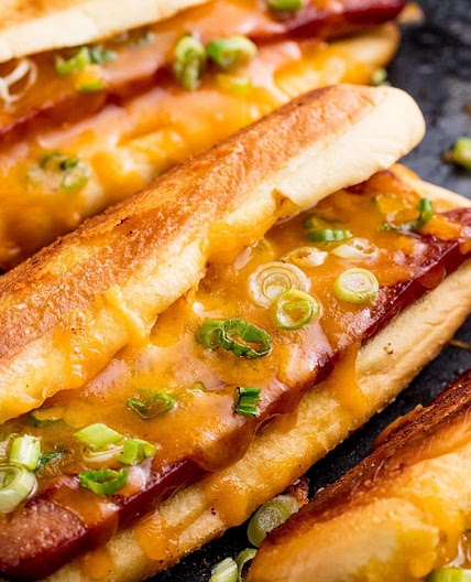 Grilled Cheese Dogs