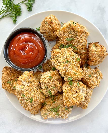 Air Fryer Tofu Nuggets