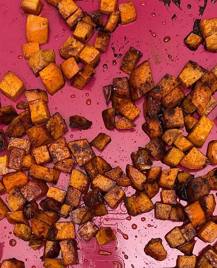 Maple Cinnamon Sweet Potatoes