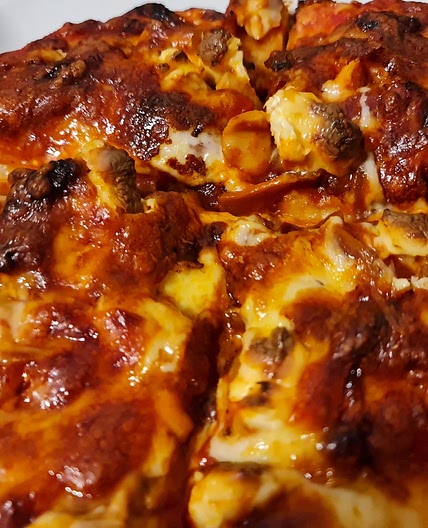 BBQ-Perinaise Chicken Pizza