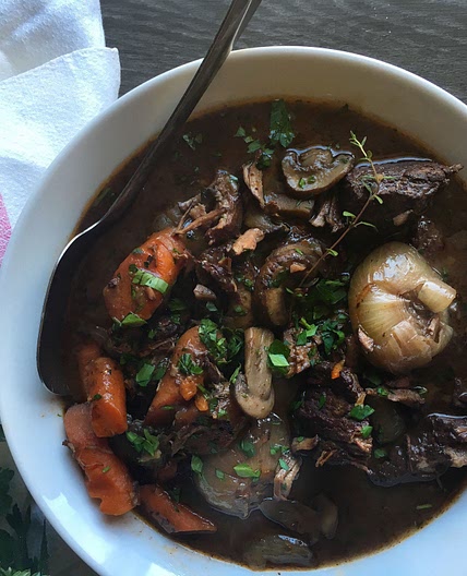 Slow-Cooker Beef Bourguignon