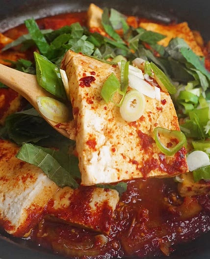 Easy Spicy Tofu Stew