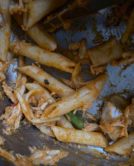 Tomato and mascarpone pasta