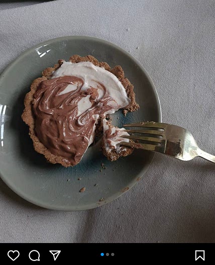 Marbled tart