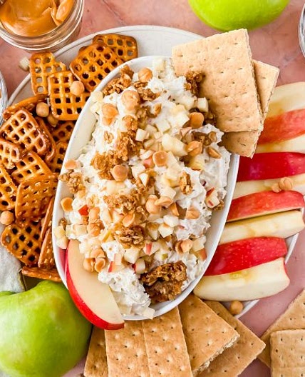 Cream Cheese Caramel Apple Dip