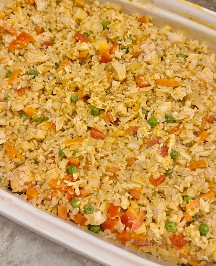 Healthy Buffalo Chicken Casserole
