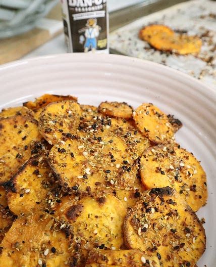 Everything Bagel Sweet Potato Chips
