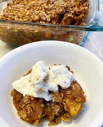 Healthy Apple Crisp