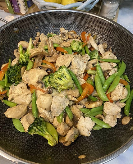 Healthy Chicken & Veggie Stir Fry