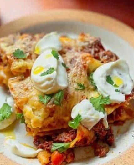Mexican lasagna