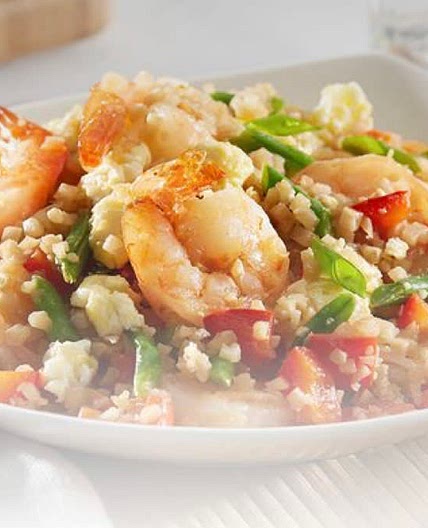 Shrimp or Chicken Fried " Rice"