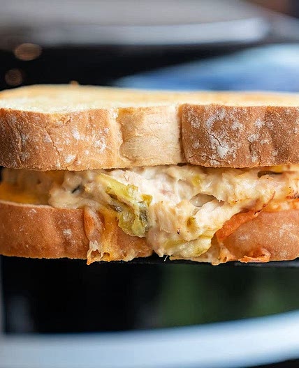 Air Fryer Tuna Melt