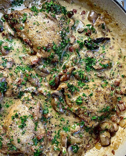 Coq Au Vin Blanc