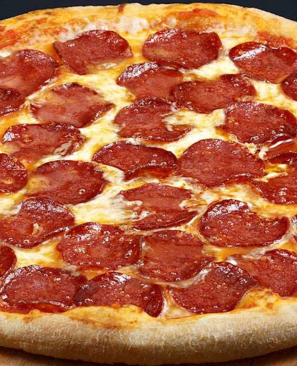 Homemade Pepperoni Pizza