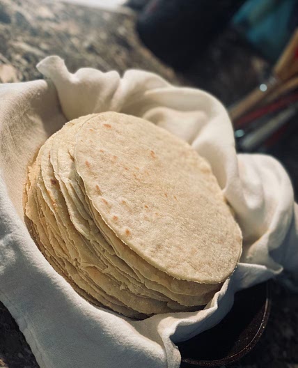 Easy Homemade Tortillas 