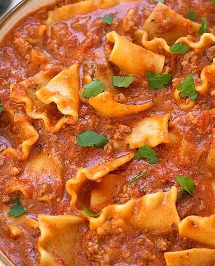 Instant Pot Lasagna Soup