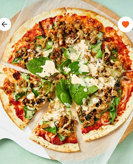 Peri Peri Pork Pizzas