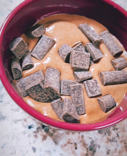 Chocolate peanut butter ice cream