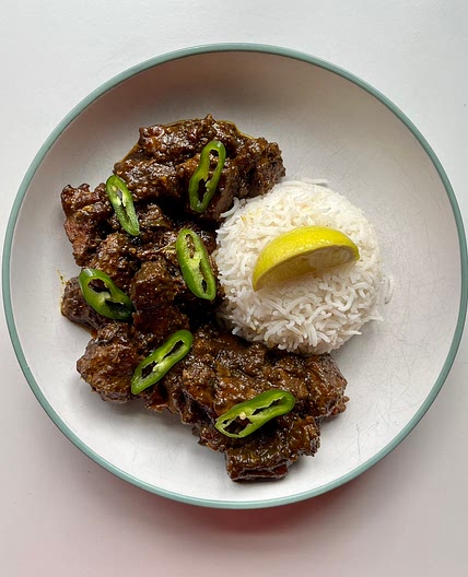 Sri Lankan Black Pork Curry