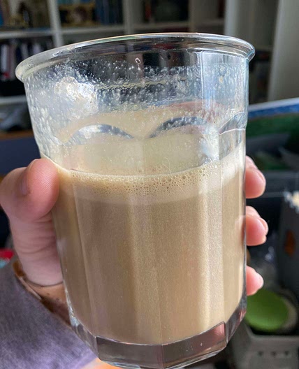 Breakfast “Devil’s” Chocolate Milk 