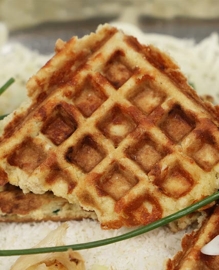 Keto Browned Garlic Coconut Savory Waffles | Healthy Keto® Dr. Berg