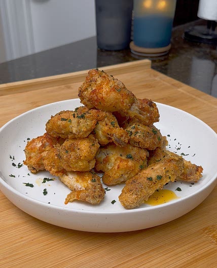 Air Fryer Orange Pepper Wings