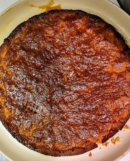 Dark Brown Sugar Basbousa